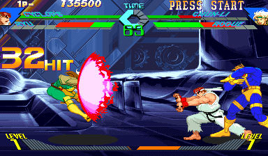 X-Men Vs. Street Fighter